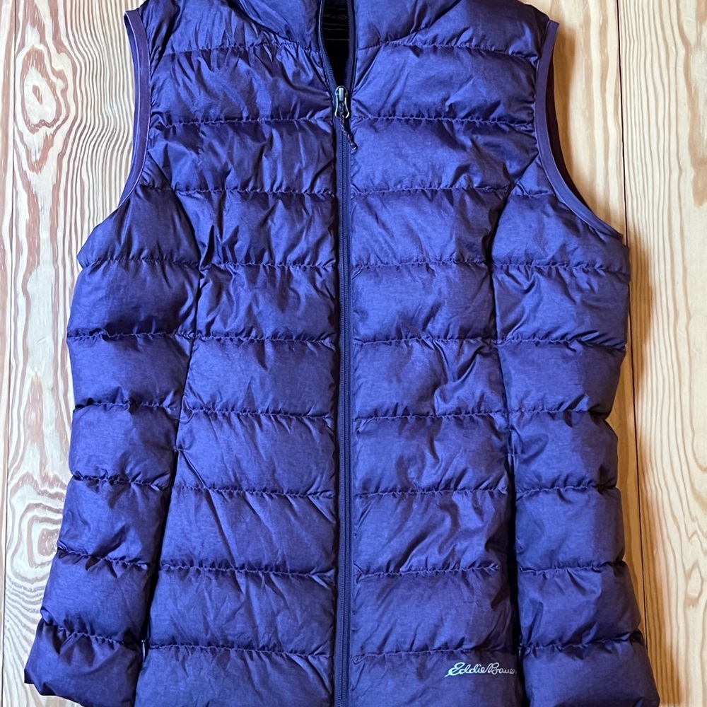 Eddie Bauer Maroon Puffer Vest